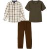 Grape Leaf/Farina Heather/Crew Brown