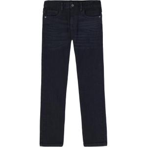 Nautica Boys’ Classic Fit Straight Leg Denim Jeans, 5-Pocket Style, Zipper Fly & Button Closure(Lagoon)