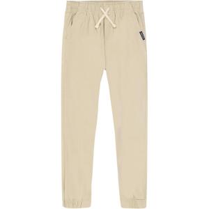 Nautica Boys Pull-on Twill Jogger Pant, Drawstring Closure(Island Fossil)