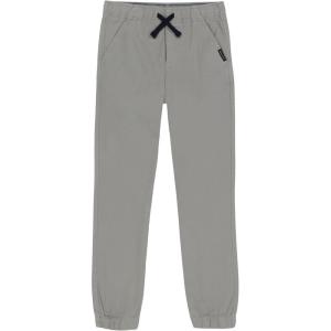 Nautica Boys Pull-on Twill Jogger Pant, Drawstring Closure(Monument)