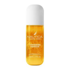 Nautica Tangerine Squeeze, a Citrus Gourmand Hair & Body Mist for Women, Notes of Tangerine, Jasmine, and Sandalwood, Long Lasting, 8.0 fl oz(Tangerine Squeeze)