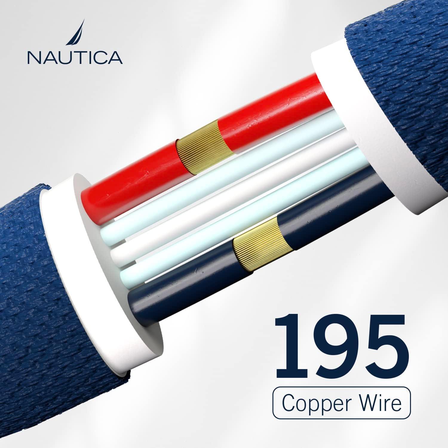 imageNautica USB C to Lighting Cable 4FT iPhone Charger Cable Type C to Lighting Cable MFi Certified Lighting to Type C Fast Charging Cord for iPhone 1312 11 X XS XR iPad AirPods and Many More
