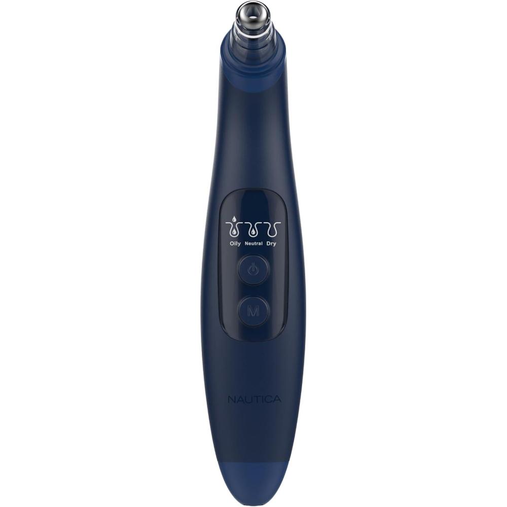 imageNautica PC250 Blackhead Remover Tool Rechargeable Vacuum Blackhead Remover for Face with 6 Heads 3 Modes amp LED Display for Deep Pore Cleansing1 Count Pack of 1