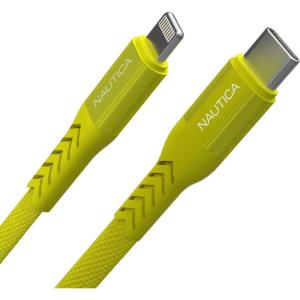 Nautica USB C to Lighting Cable, 4FT iPhone Charger Cable Type C to Lighting Cable, MFi Certified, Lighting to Type C Fast Charging Cord for iPhone 13,12, 11, X, X’S, XR, iPad AirPods and Many More.