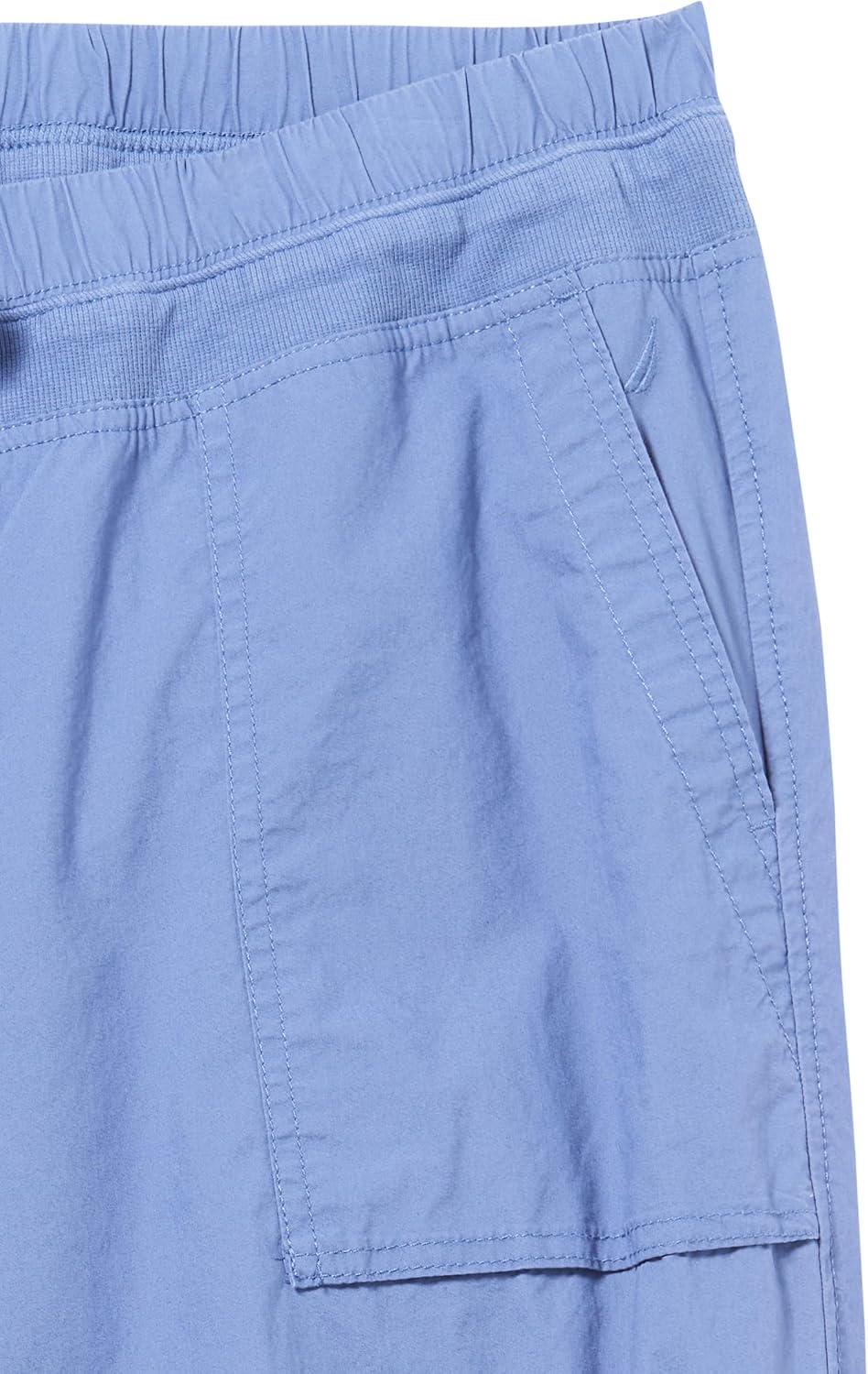 imageNautica Womens Cotton Poplin Caspian Utility PantHarbor Blue