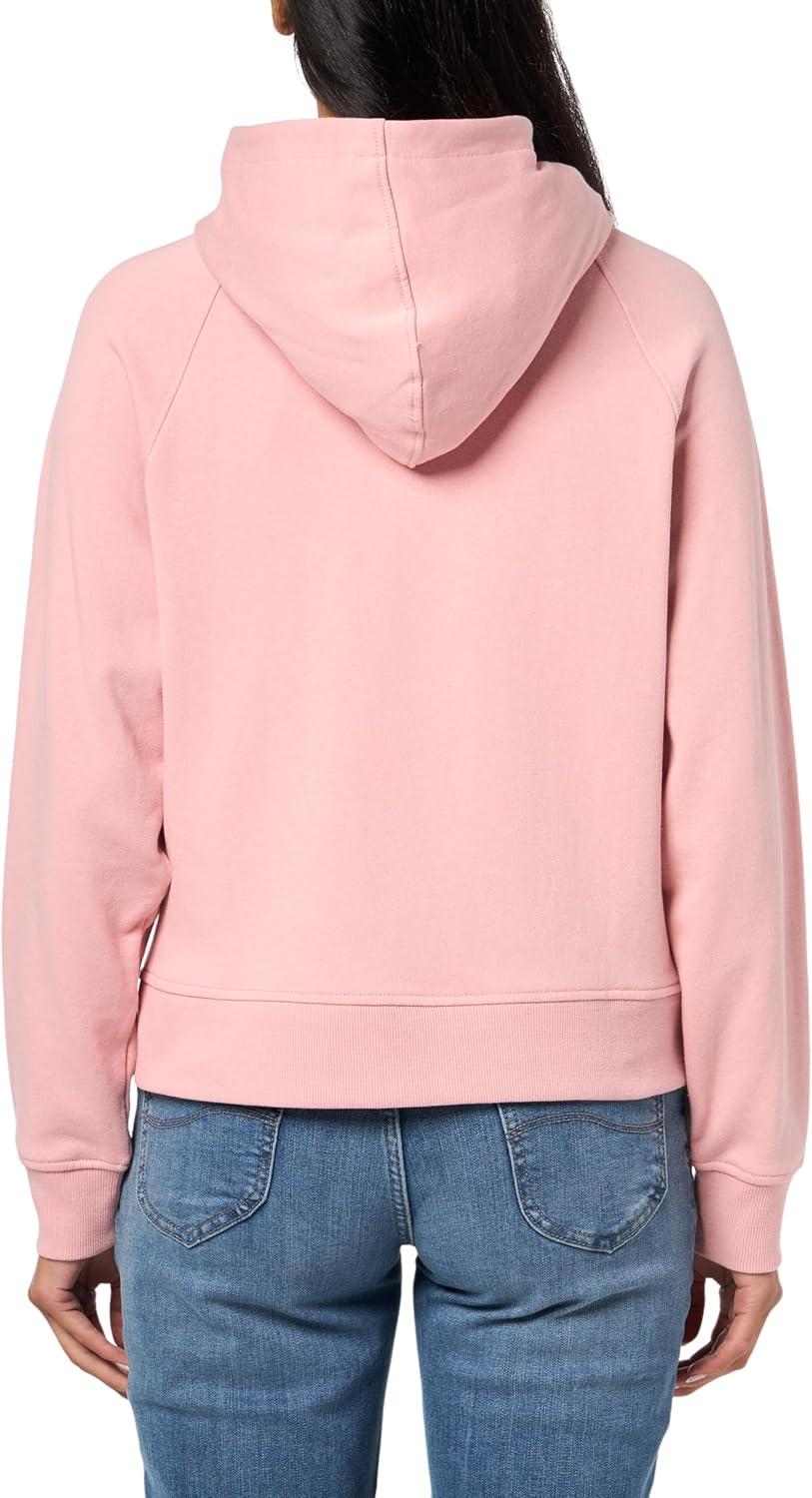 imageNautica Womens Full Zip Solid Zip Hoodie SweatshirtBridal Rose