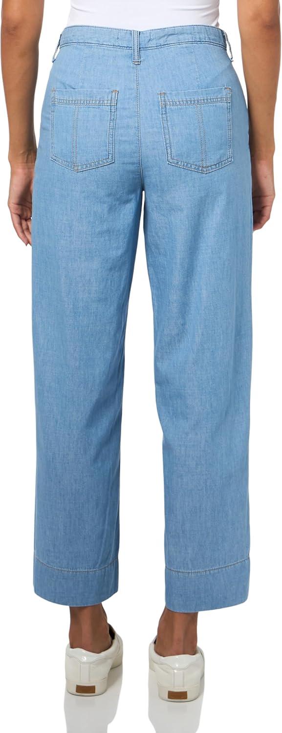 imageNautica Womens Jean Denim Wide Leg JeanLucia Wash