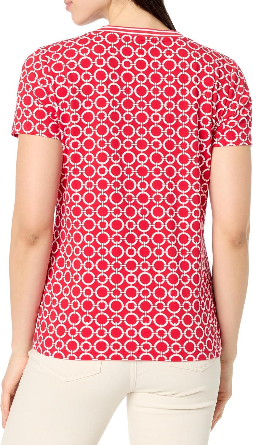 imageNautica Womens N4ahh013Regatta RedBright White