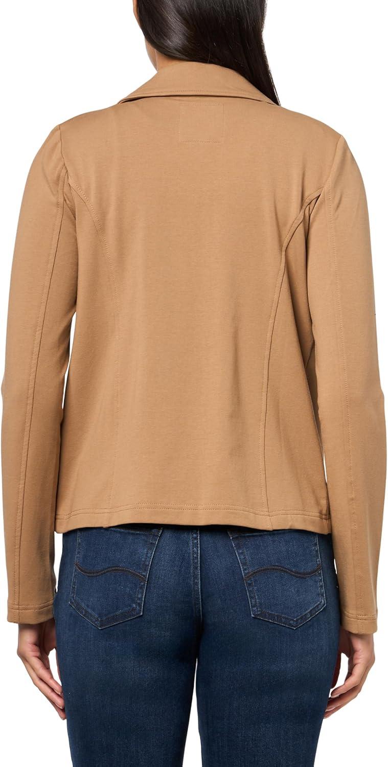 imageNautica Womens Open Front Knit Captains Jacket JacketBarley