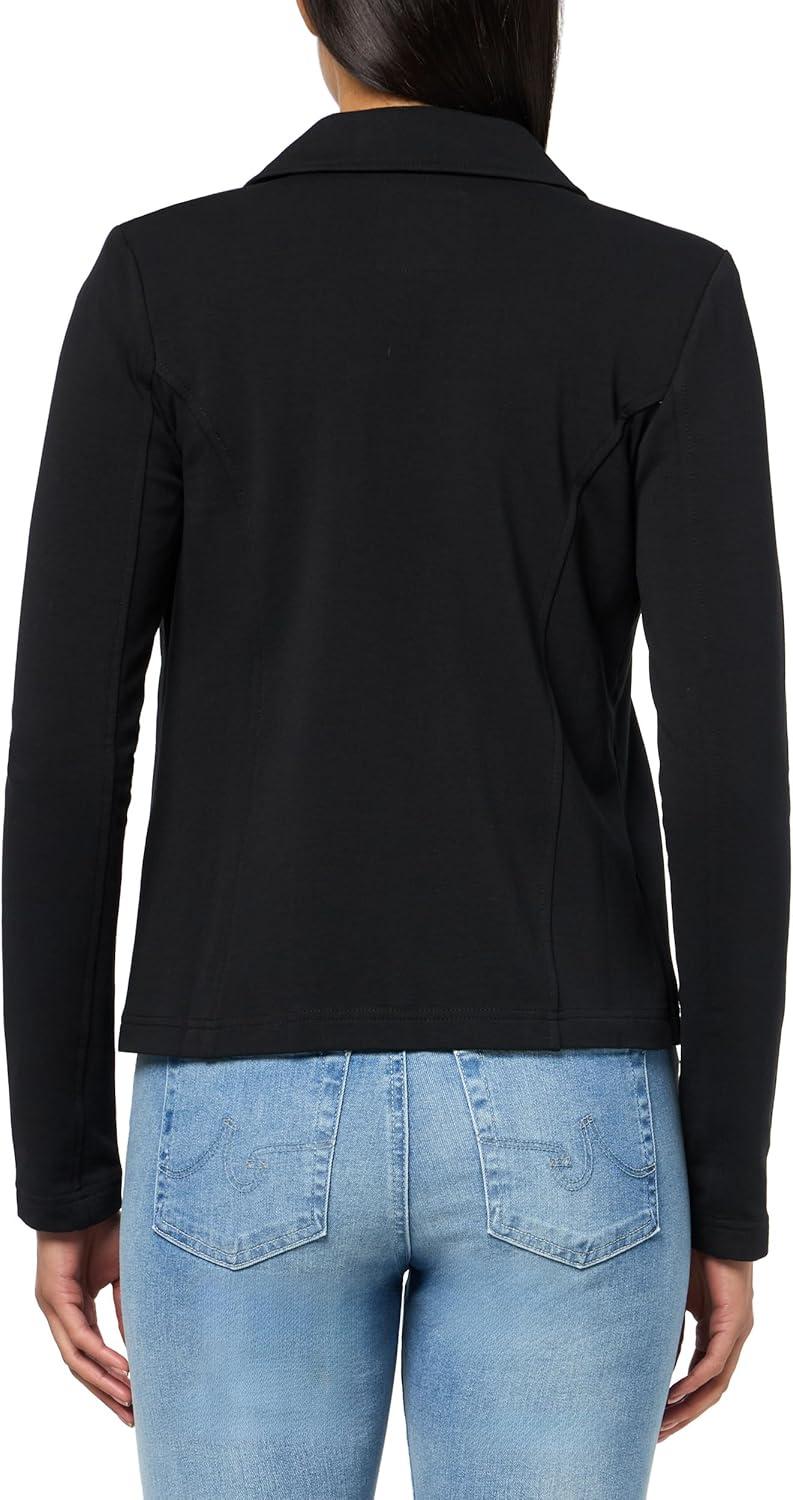 imageNautica Womens Open Front Knit Captains Jacket JacketBlack