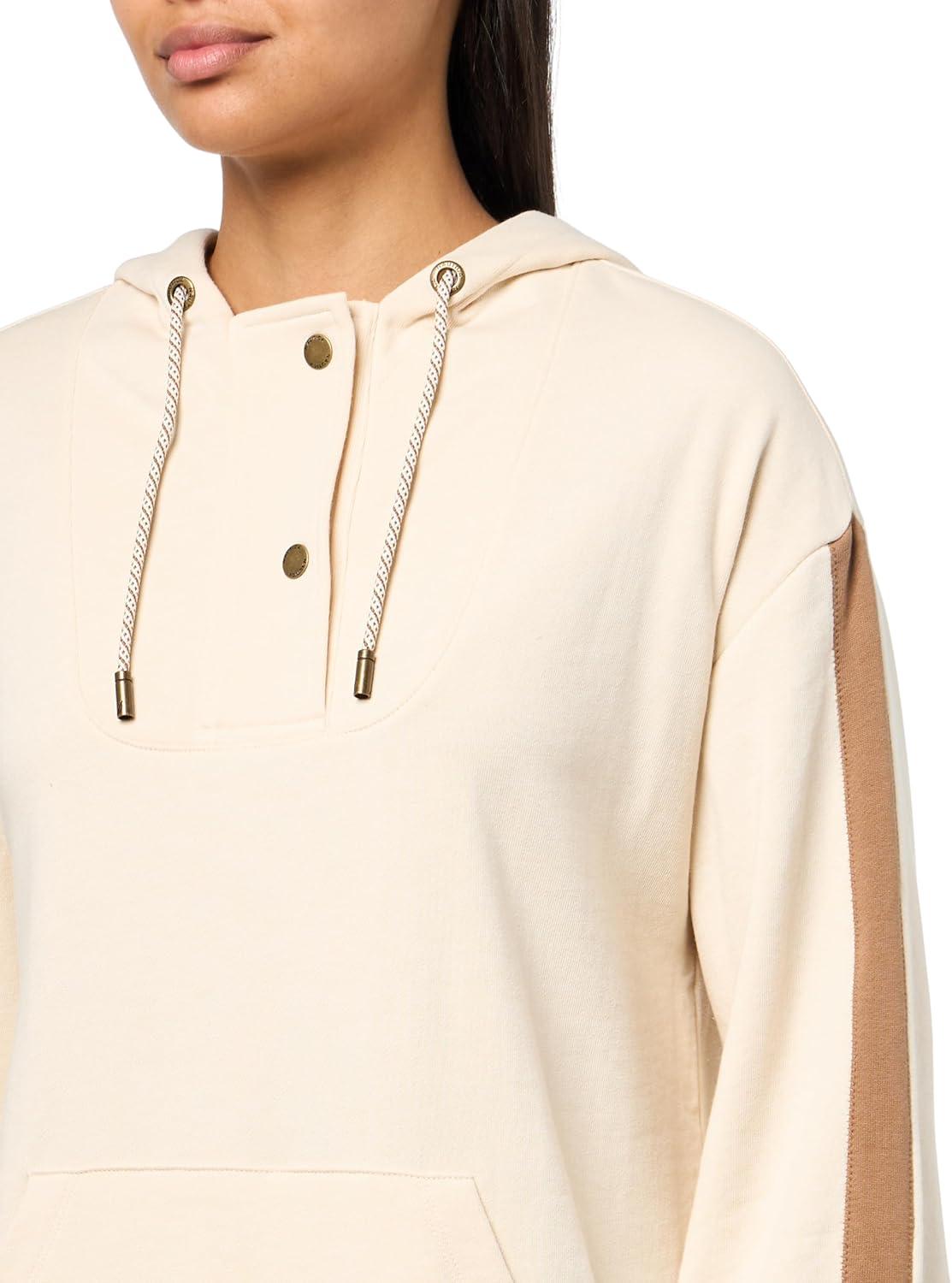imageNautica Womens Sailor Hoodie Pullover SweatshirtWhite Swan