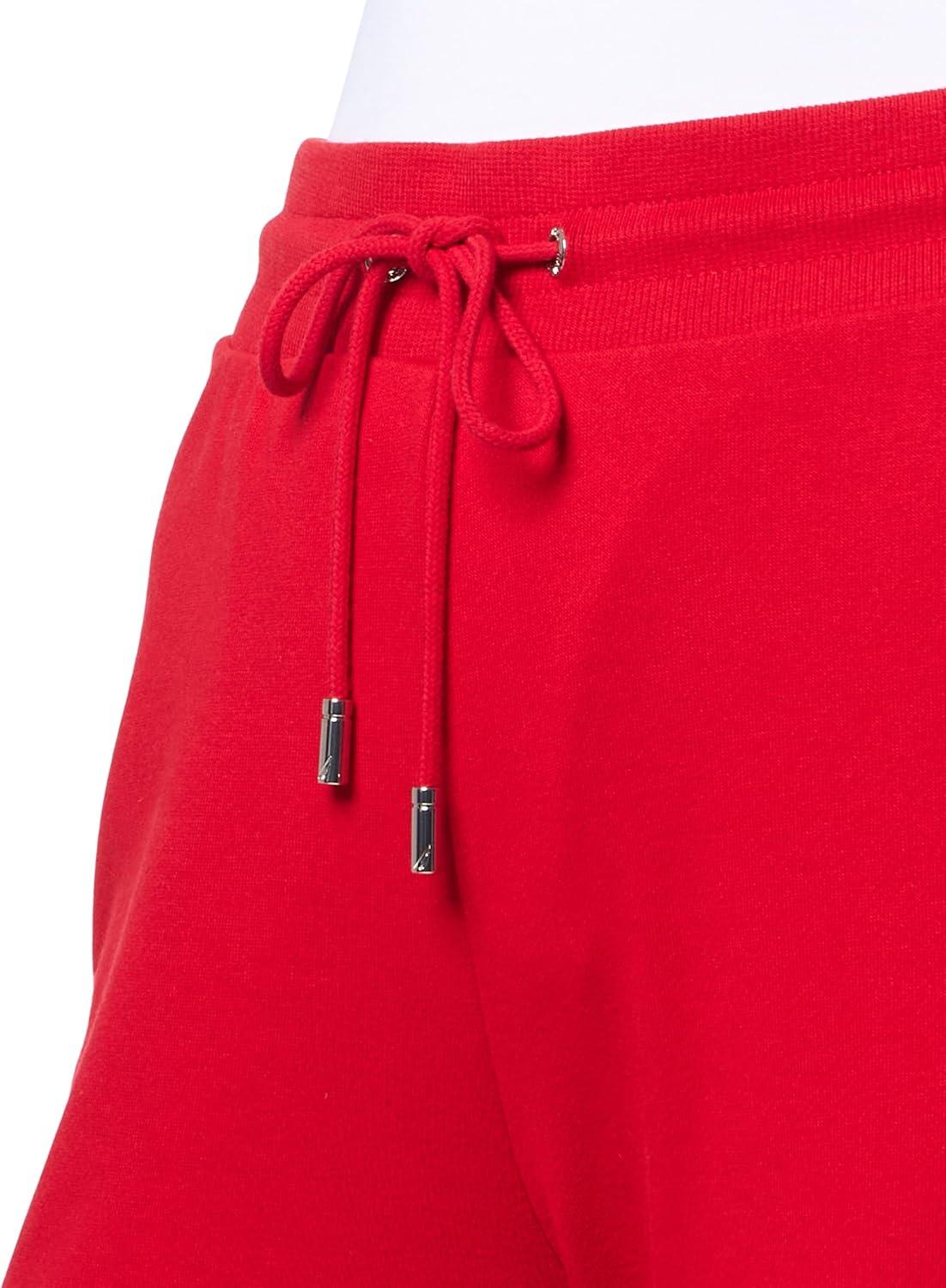 imageNautica Womens Solid Soft Jogger Hotfix SweatpantsHaute Red