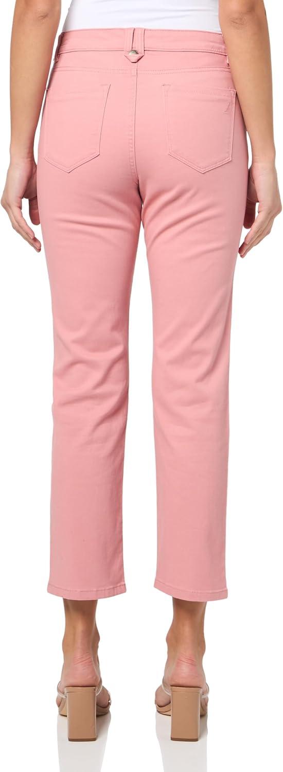 imageNautica Womens Straight Ankle Paisley Bay Straight Ankle PantsBridal Rose