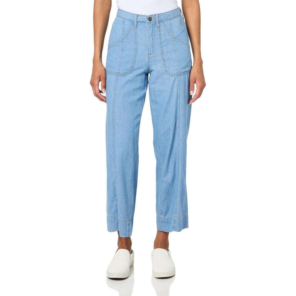imageNautica Womens Jean Denim Wide Leg JeanLucia Wash