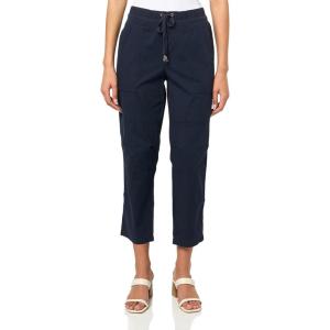Nautica Women’s Cotton Poplin Caspian Utility Pant(Night Sky)