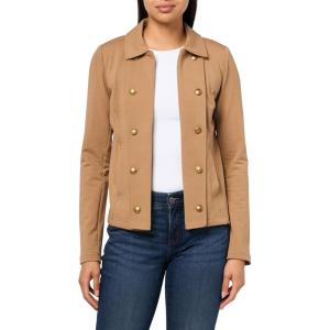 Nautica Women’s Open Front Knit Captains Jacket Jacket(Barley)