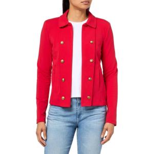 Nautica Women’s Open Front Knit Captains Jacket Jacket(Scarlet)