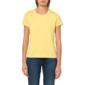 Nautica Women’s Solid Short Sleeve Crew Neckline T-Shirt(Snapdragon)