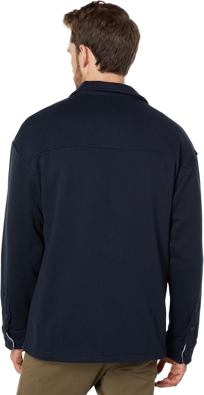 imageNautica Mens Fleece Buttonup ShirtNavy