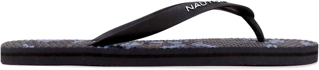 imageNautica Mens Flip Flop Beach Sandal Boat Slide Water SlippersJirennavy Camo