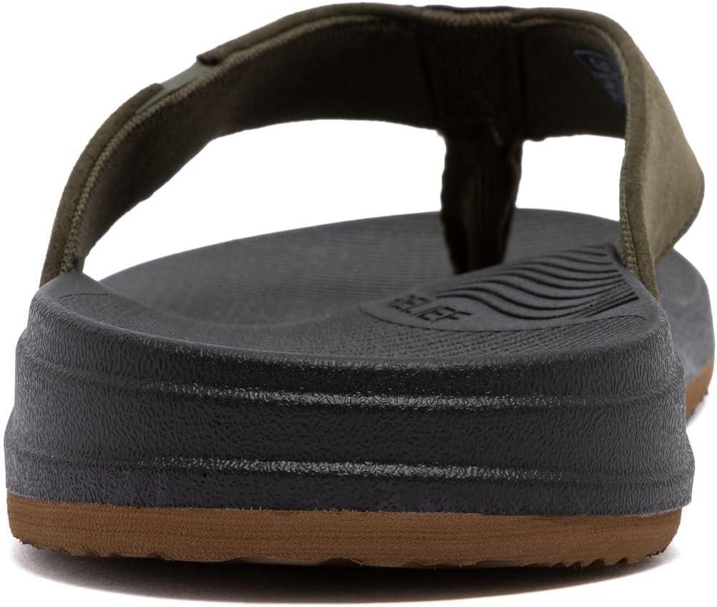 imageNautica Mens Flip Flop Beach Sandal Boat Slide Water SlippersOlivewelsey