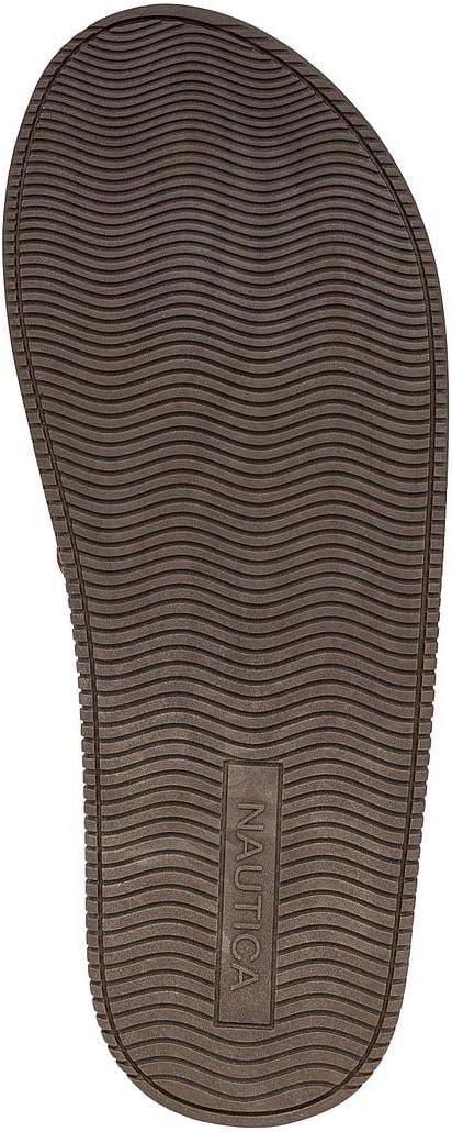 imageNautica Mens Flip Flop Beach Sandal Boat Slide Water SlippersStreak Tan