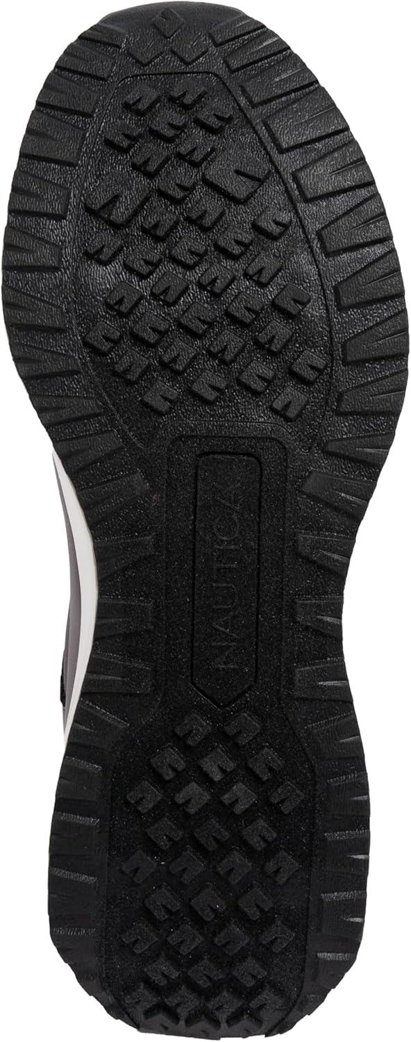 imageNautica Mens LaceUp Sneakers Casual Stylish and Comfortable for WalkingBrown