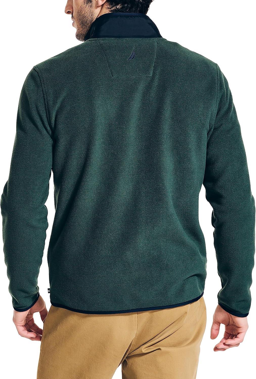 imageNautica Mens Nautica Nautex Fullzip SweatshirtBayou Green