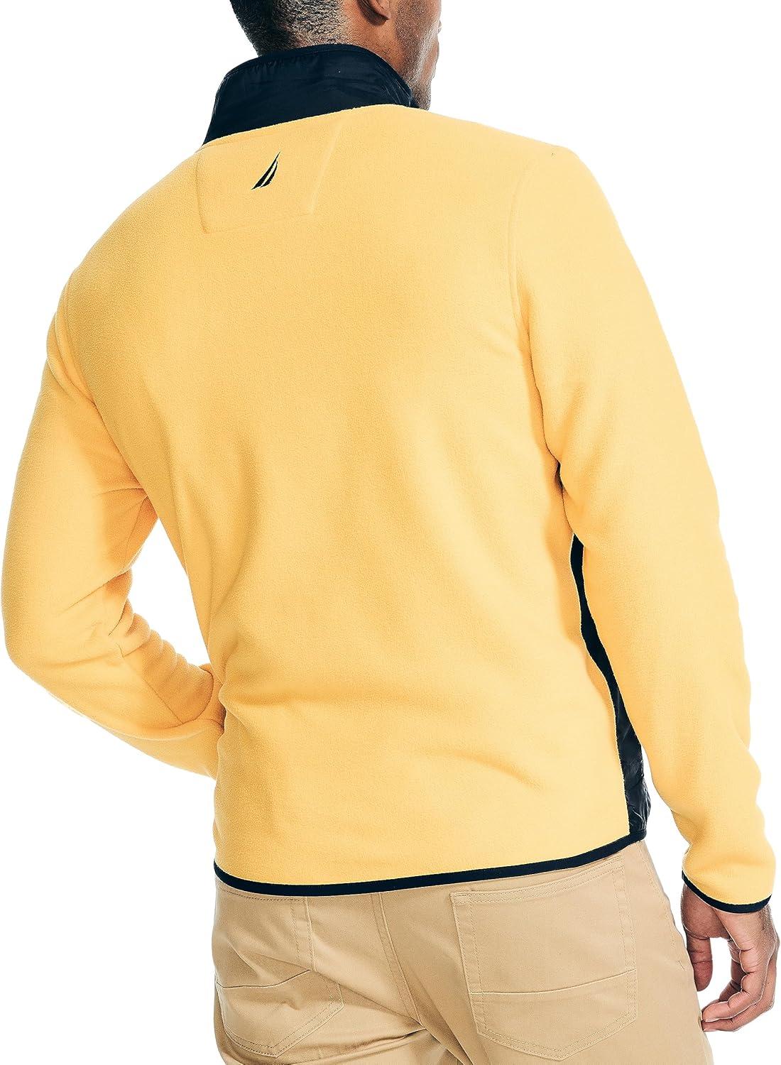 imageNautica Mens Nautica Nautex Fullzip SweatshirtOld Gold