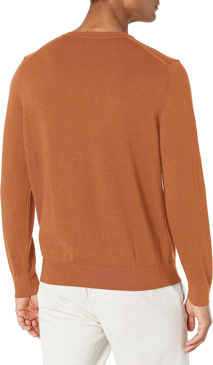 imageNautica Mens Nautica Navtech VNeck SweaterCoconut Shell