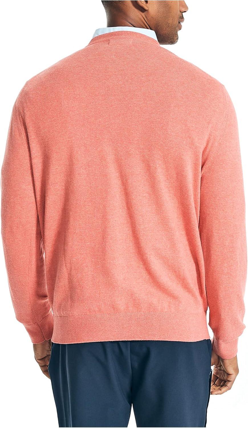 imageNautica Mens Nautica Navtech VNeck SweaterCruise Heather