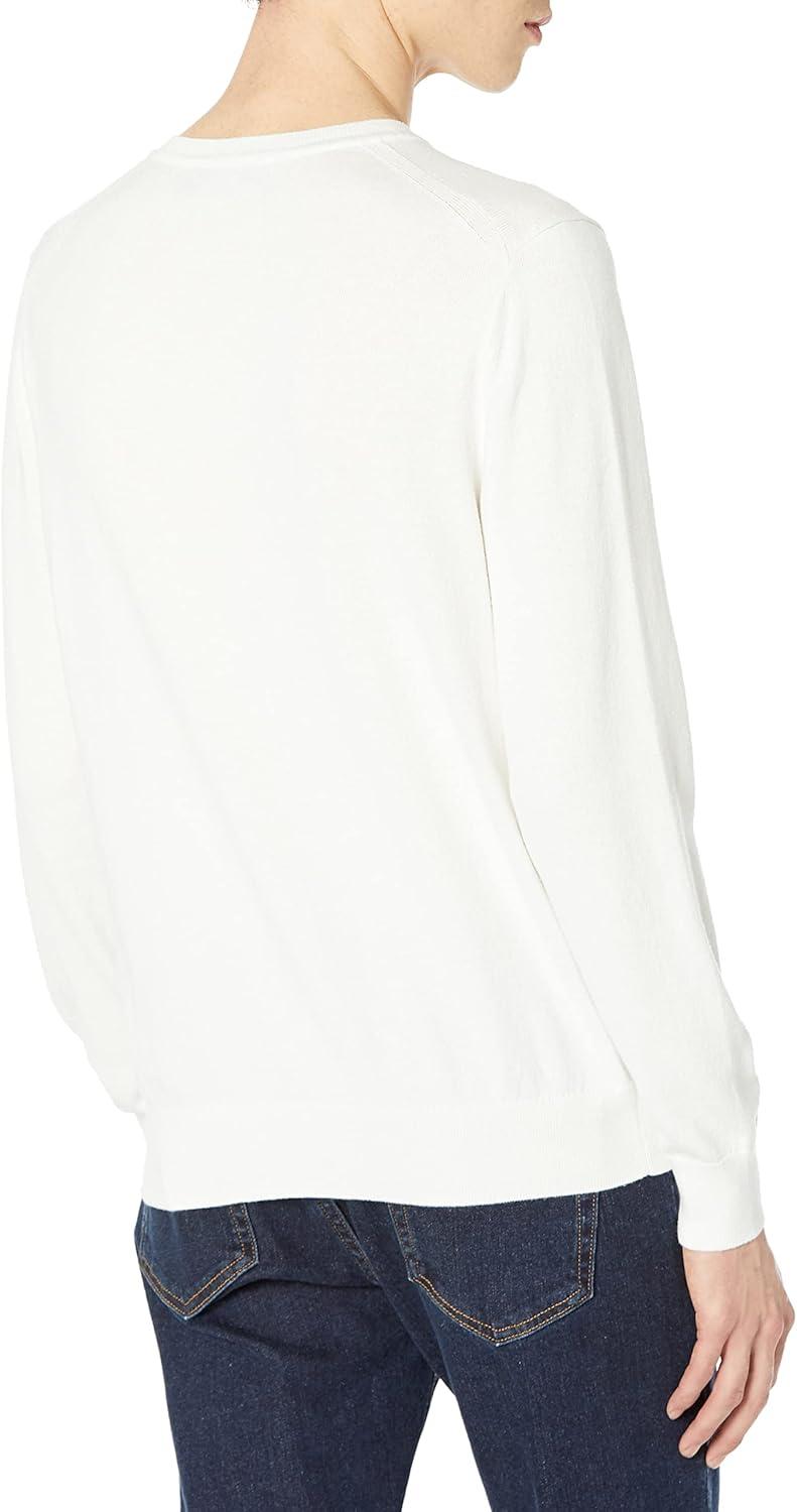 imageNautica Mens Nautica Navtech VNeck SweaterMarshmallow