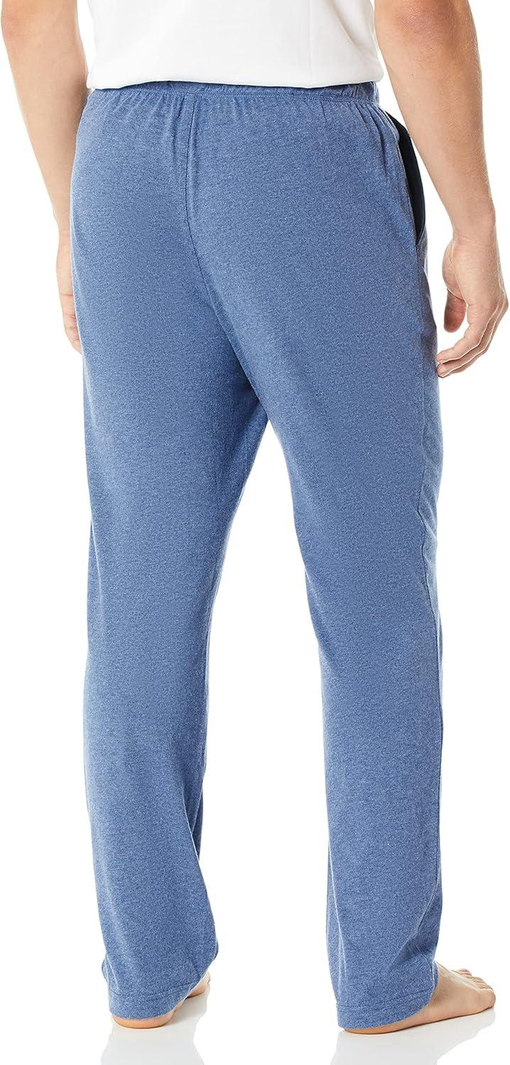 imageNautica Mens Soft Knit Sleep Lounge PantBlue Indigo Heather