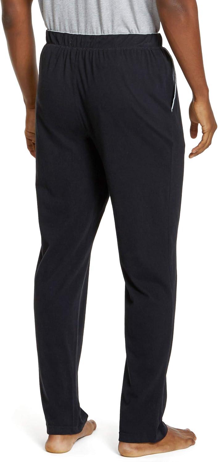imageNautica Mens Soft Knit Sleep Lounge PantTrue Black