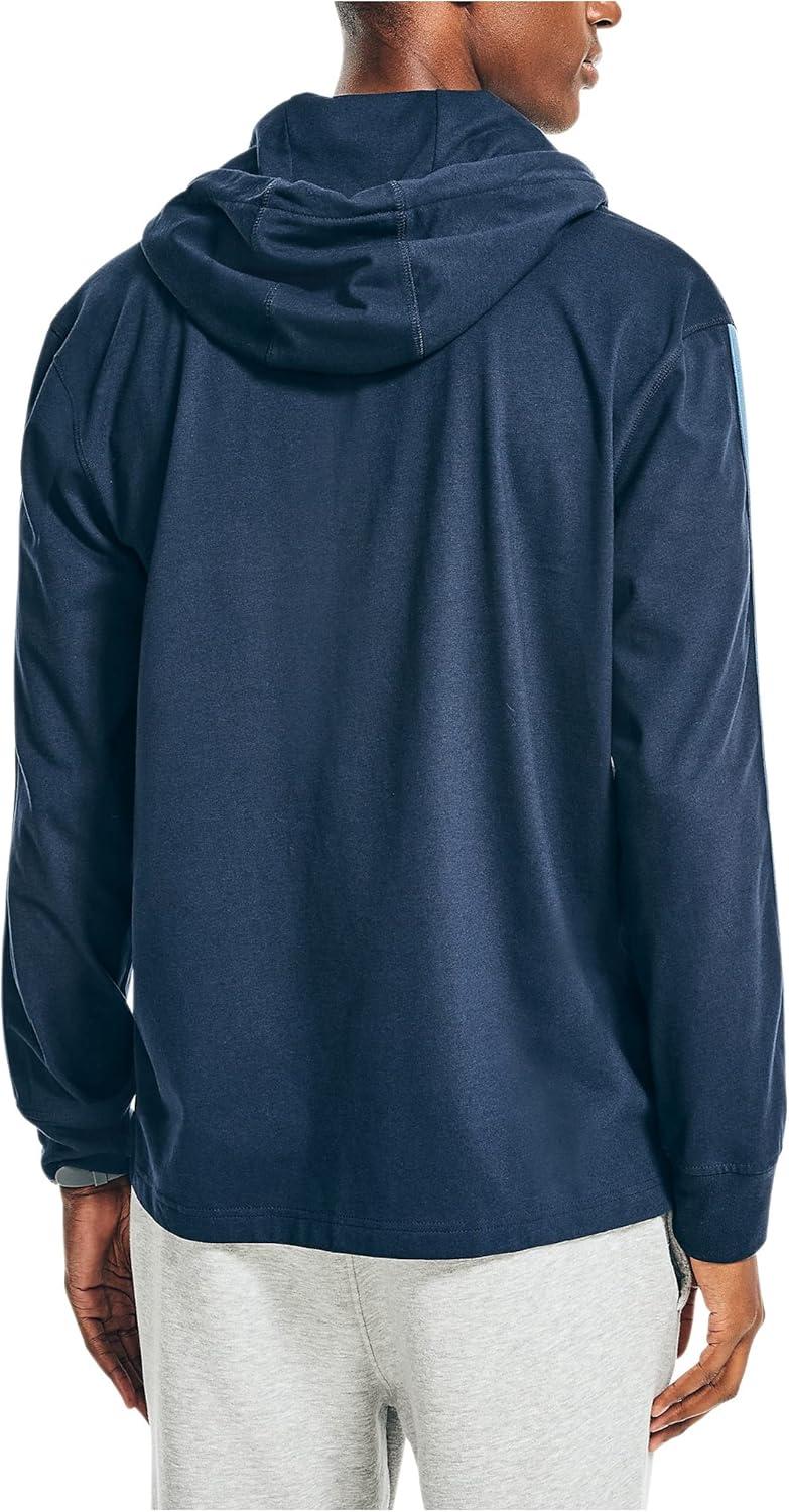 imageNautica Mens Sustainably Crafted Pullover HoodieNavy
