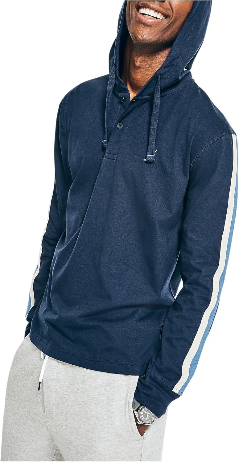 imageNautica Mens Sustainably Crafted Pullover HoodieNavy