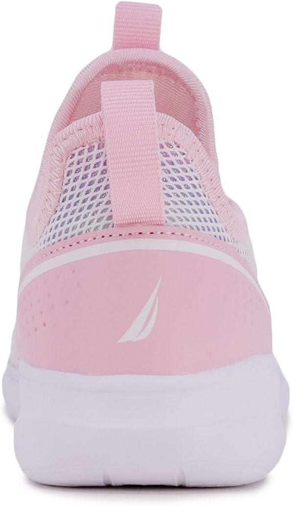 imageNautica Youth Girls SlipOn Athletic Sneakers Stylish Running and Tennis Shoes for Little and Big KidsAloisemulti Pink