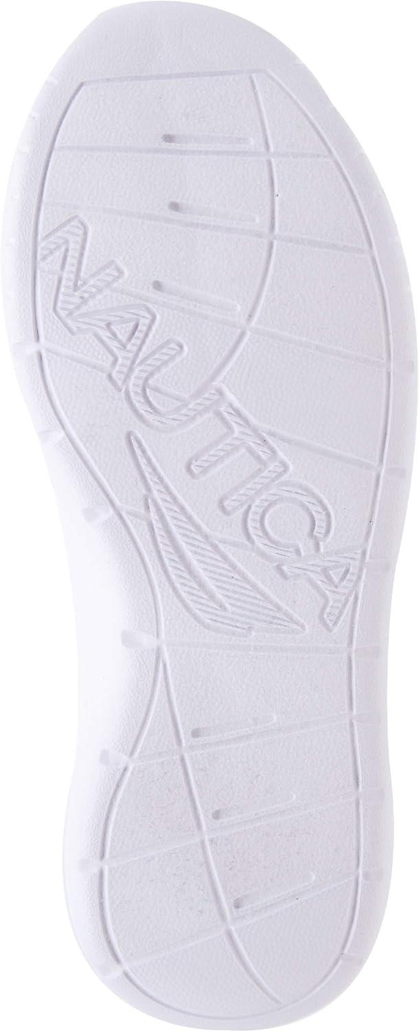 imageNautica Youth Girls SlipOn Athletic Sneakers Stylish Running and Tennis Shoes for Little and Big KidsNavy Rainbow