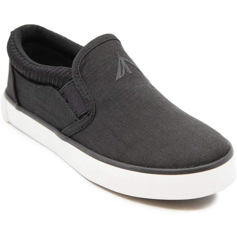 imageNautica Kids SlipOn Sneakers Casual LowTop Shoes for Boys and Girls Comfortable Athletic Style for School Play and Everyday Wear ToddlerLittle KidBig Kid SizesBennettblack