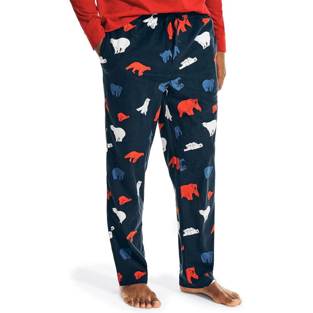 imageNautica Mens Sustainably Crafted Sleep PantNavy 30