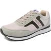 imageNautica Mens LaceUp Sneakers  Casual Stylish and Comfortable for WalkingGrey Olive
