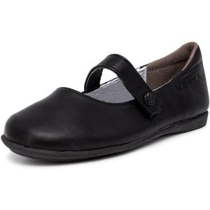 Nautica Girls’ Dress Slip On Ballerina Flats – Mary Jane Ballet Fashion Shoes for Toddlers, Little Kids, and Big Kids – Lightweight & Comfortable(Black Doane)
