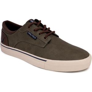 Nautica Men’s Classic Lace-Up Boat Shoes Low Top Fashion Sneaker – Stylish and Comfortable Casual Shoe(Sage-currie)