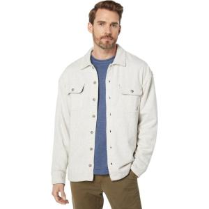 Nautica Men’s Fleece Button-up Shirt(Oatmeal Heather)