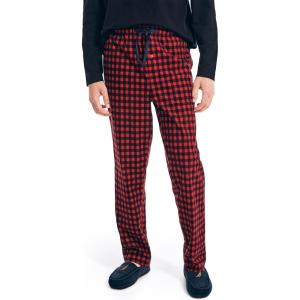 Nautica Men’s Sustainably Crafted Sleep Pant(Nautica Red)