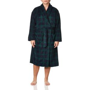 Nautica tweed plush hooded robe(Maritime Navy)