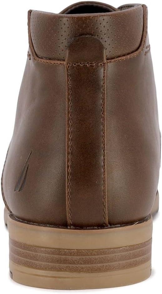 imageNautica Mens Chukka Boot Dress Casual LaceUp Ankle Shoe Oxfords amp Desert BootsLargobrown