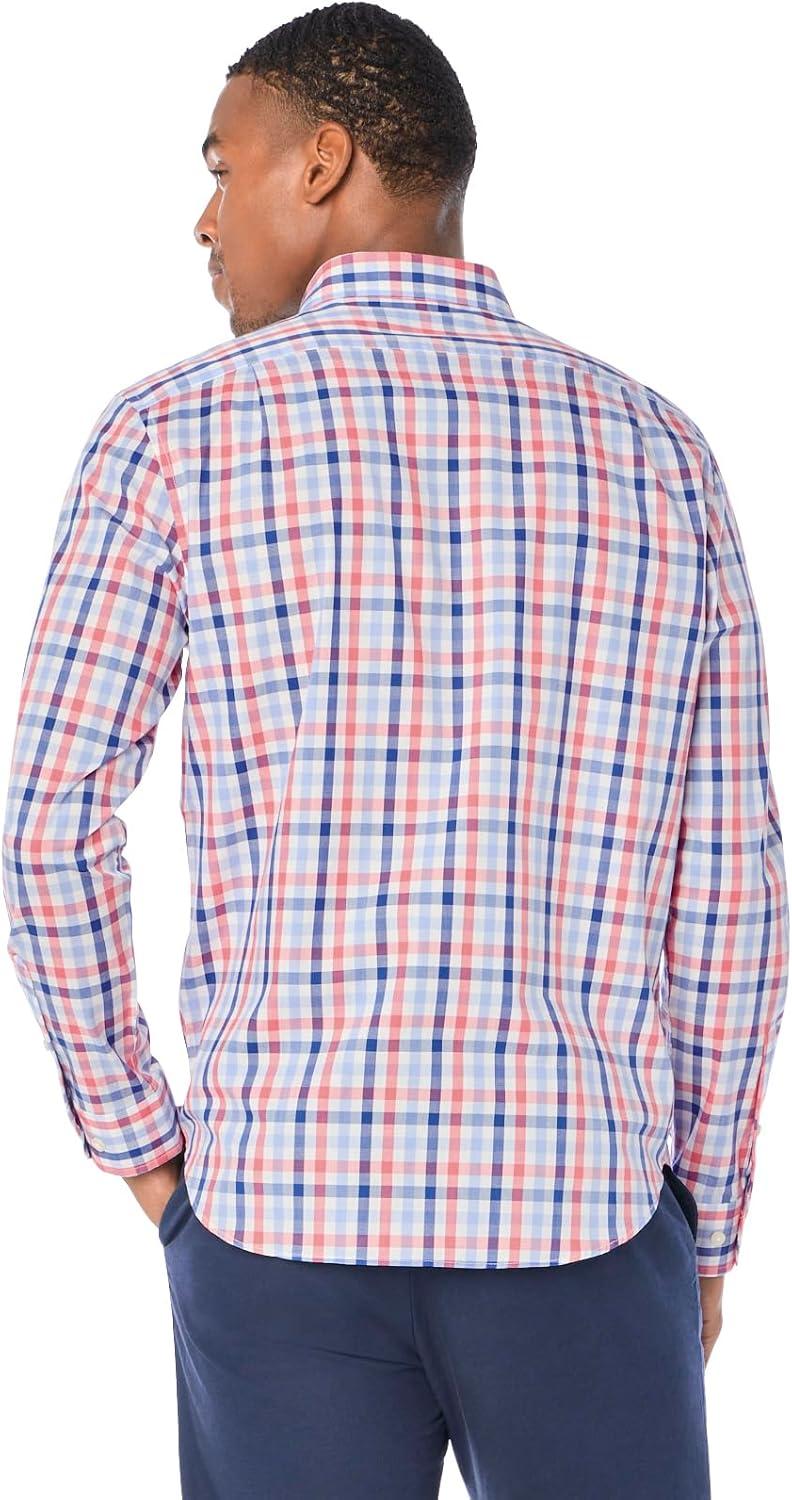 imageNautica Mens Classic Button Down ShirtDreamy Coral