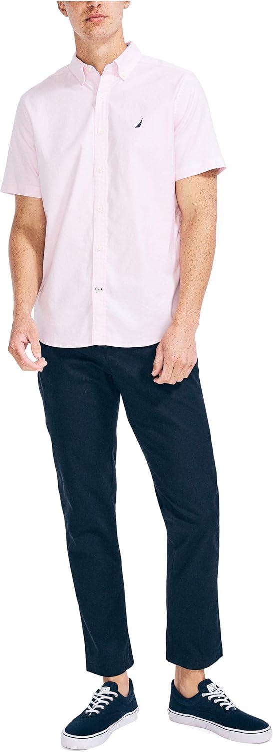 imageNautica Mens Nautica Mens Classic Fit Oxford ShirtCradle Pink