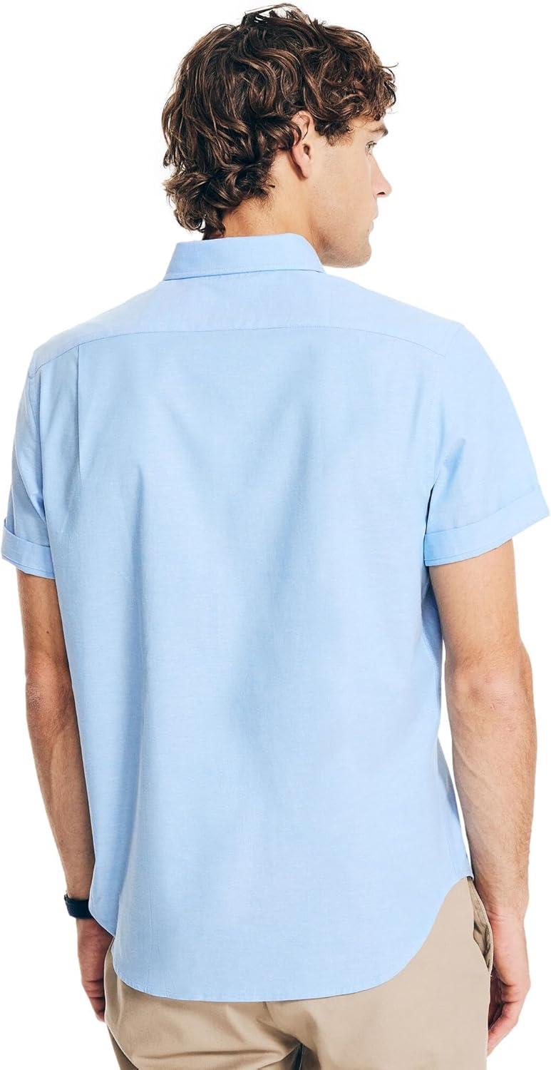 imageNautica Mens Nautica Mens Classic Fit Oxford ShirtLight French Blue